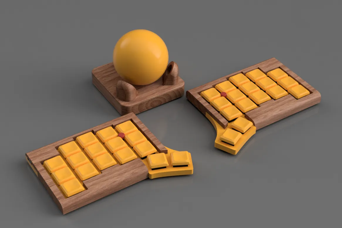 Introducing Atlas — Split Keyboard with Dual TrackPoints & Optional Trackball